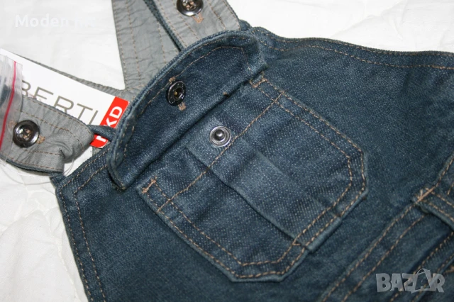 NKD - нов /с етикет/ дънков гащеризон за момче, размер 6-9 м., снимка 16 - Бебешки гащеризони - 50753704