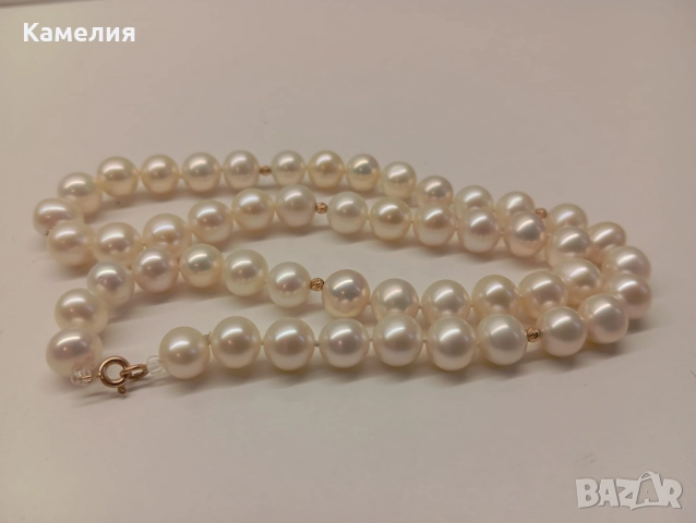 Огърлица с перли , снимка 10 - Колиета, медальони, синджири - 52347713