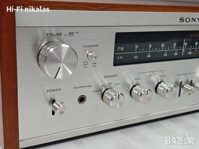 ретро стерео усилвател ресийвър Hi-Fi SONY STR-7045, снимка 5 - Ресийвъри, усилватели, смесителни пултове - 53645458