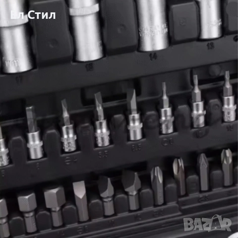 Куфар с инструменти 108 части - Гедоре, снимка 2 - Куфари с инструменти - 53585361