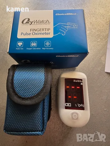 Чисто нов пръстов пулсоксиметър ChoiceMMed OxyWatch (MD300C11) – 2 години гаранция 