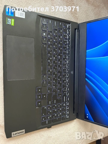Lenovo Ideapad gaming 3, снимка 3 - Лаптопи за игри - 53861563