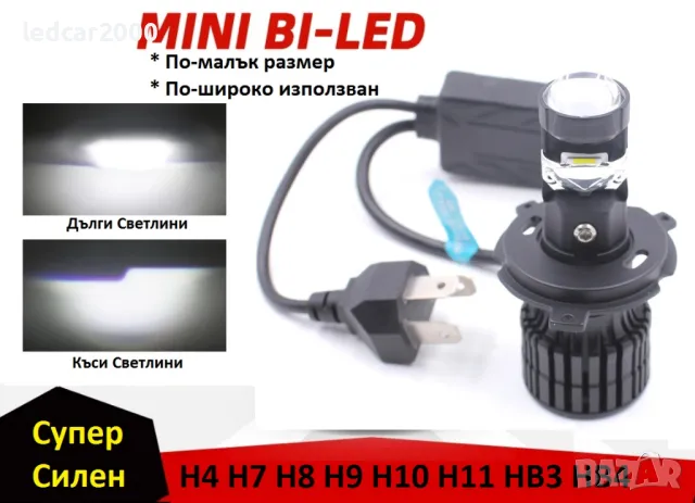 Лед Крушки Bi-LeD mini *CANBUS*, снимка 2 - Аксесоари и консумативи - 20750709