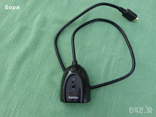 Hama HDMI™ Switcher 2x1, снимка 4 - Стойки, 3D очила, аксесоари - 35695856