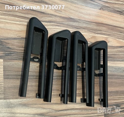 BMW F10 F11 релса седалка пластмаса 4 броя, снимка 3 - Части - 44490182