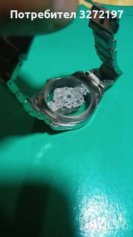 Луксозен,моден,кух кварцов часовник Скелет,неръждаема  стомана, снимка 8 - Мъжки - 44805077