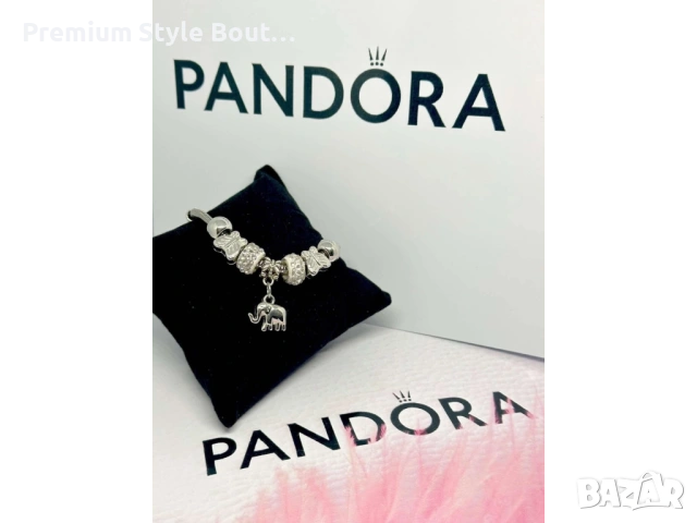 гривна тип Пандора от медицинска стомана 