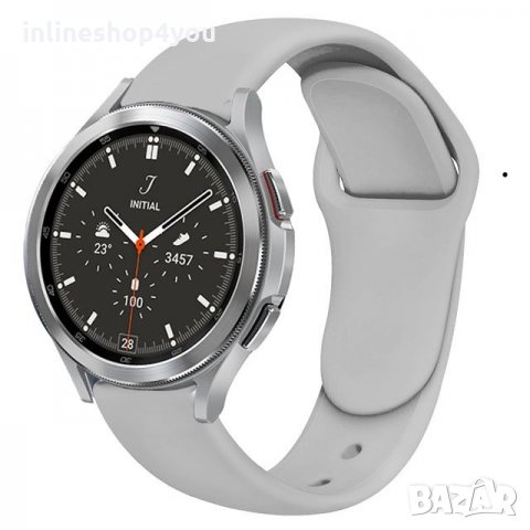 Силиконова Каишка за Huawei Watch GT3 GT2 42мм Samsung Watch 4 Active, снимка 11 - Смарт гривни - 35926086