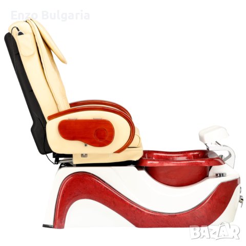 Електрически козметичен стол с масаж на краката и педикюр LZY-9827-CREAM, снимка 4 - Педикюр и маникюр - 43863354