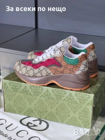 Gucci Дамски Маратонки👟Дамски Спортни Обувки Гучи Код E132, снимка 4 - Маратонки - 55799310
