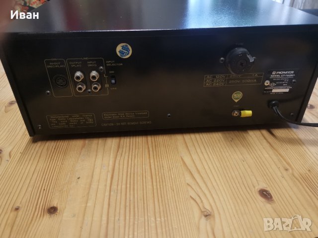 Pioneer CT F6060 касетен дек, снимка 9 - Декове - 42600182