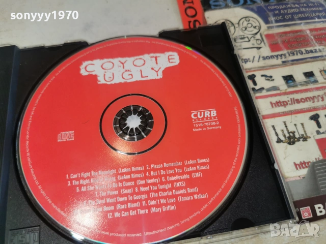 COYOTE UGLY CD 1101261814, снимка 17 - CD дискове - 53065272