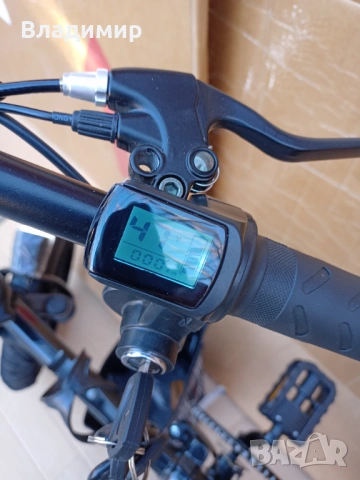 Електрически велосипед, сгъваем нов-гаранция, снимка 5 - Велосипеди - 39541311