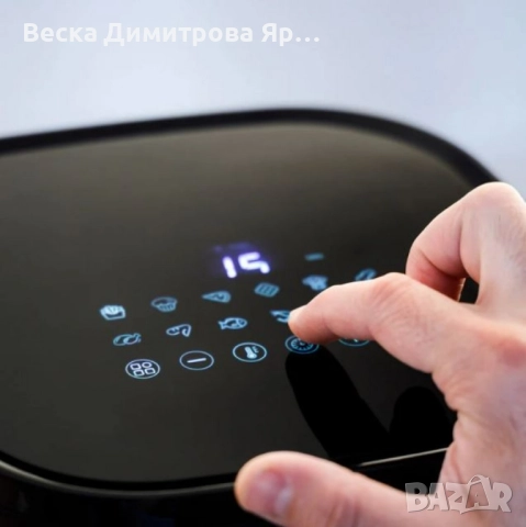 Фритюрник без масло Solac Léviter Digital 5 – 1500W, 5L, 12 програми, дигитален дисплей, снимка 2 - Фритюрници - 51737780