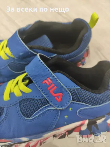 Fila Детски Сини Маратонки Фила - 29 номер, снимка 3 - Детски обувки - 50127838