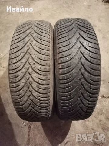 Продавам 2 броя зимни гуми 195.65.15 на 1 сезон дот сезон дот 2019 Kleber 