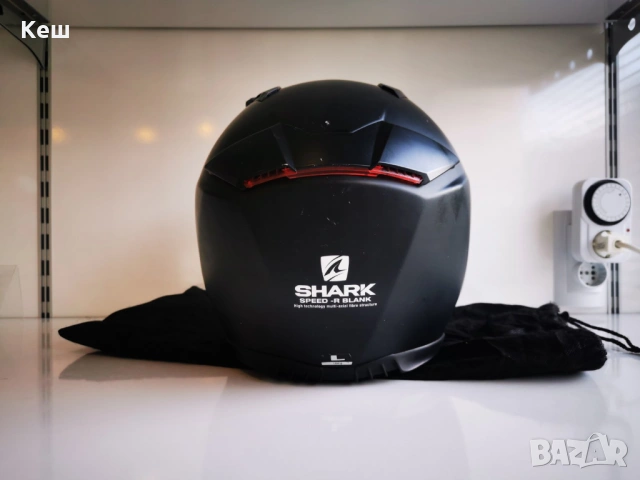 Каска Shark Speed R Blank с очила, снимка 6 - Аксесоари и консумативи - 53018555