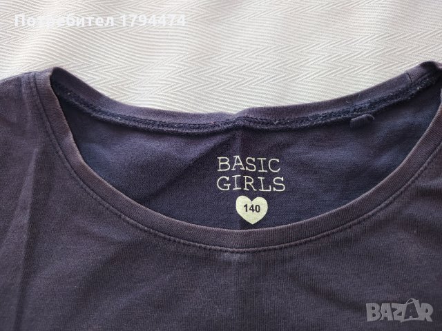 95% памук + 5% еластан; марка Palomino, снимка 2 - Детски Блузи и туники - 34541715