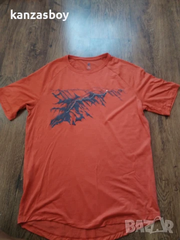 Odlo Men's Bl Top Crew Neck S / S Concord Shirt - мъжка мерино тениска М, снимка 7 - Тениски - 51339906