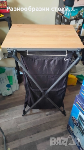 Къмпинг шкаф с маса, който е сгъваем и лесен за пренасяне, снимка 3 - Къмпинг мебели - 52097836