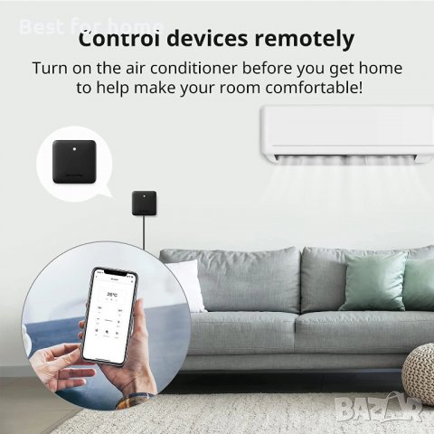 SwitchBot Hub Mini Smart Remote Control, снимка 7 - Друга електроника - 39119435