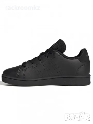 Чисто черни кецове Adidas Advantage Lifestyle Court Lace, снимка 4 - Кецове - 47521046