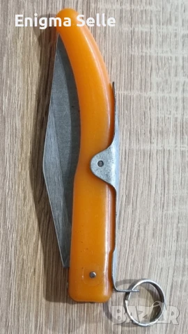 Нов винтидж сгъваем нож Навая Гомел, СССР, в отлично състояние., снимка 3 - Ножове - 51183245