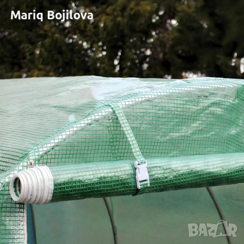 Резервно покривало за оранжерия 3x2x2м – Армирано UV , с цип и прозорци (без рамка), снимка 5 - Други стоки за дома - 53354305