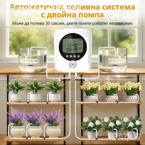 Автоматична капкова напоителна система, снимка 4 - Напояване - 56136294