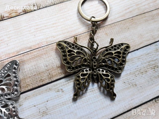 Ключодържател с голяма пеперуда , снимка 3 - Други - 33942220