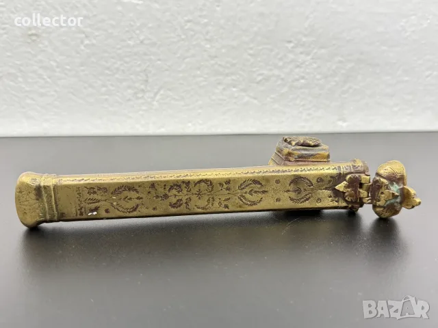 Османски дивит / мастилница. №8283  , снимка 4 - Антикварни и старинни предмети - 56290268