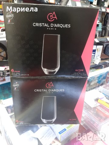 Cristal d'Arques Paris Ultime Highball чаши, комплект от 6, 450 мл, прозрачни, снимка 5 - Чаши - 41384327