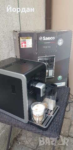 Кафе робот Saeco Moltio Italy с кана за мляко! Обслужен!, снимка 7 - Кафемашини - 42248011