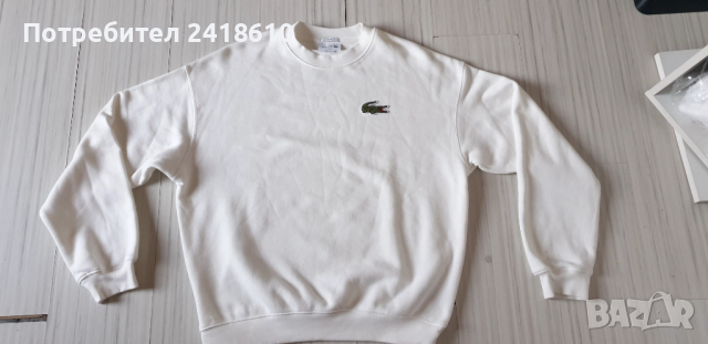 Lacoste Loose Fit Cotton Mens Size 4 - M НОВО! ОРИГИНАЛ! Мъжка Блуза!, снимка 10 - Спортни дрехи, екипи - 51572227
