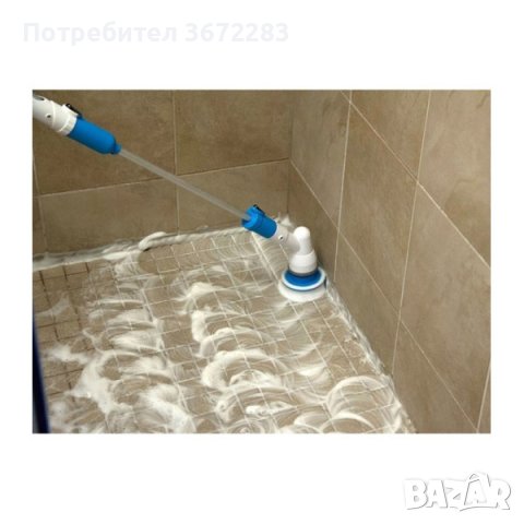 Електрическа четка за почистване на баня, снимка 2 - Мопове, кофи, четки и метли - 42733070