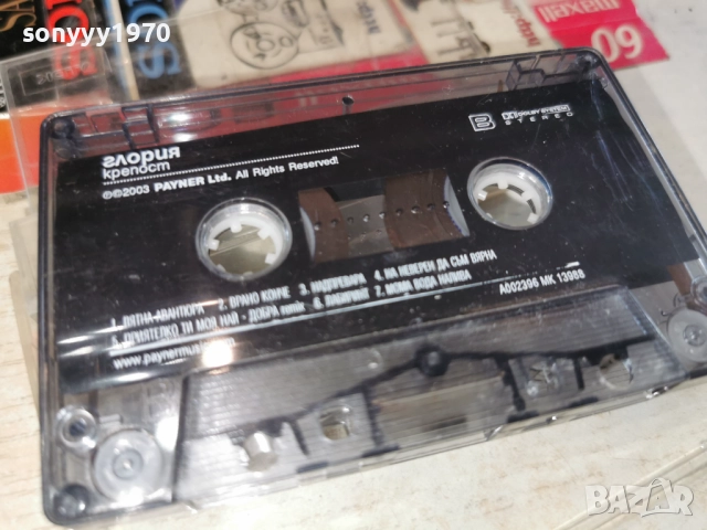 ГЛОРИЯ-ОРИГИНАЛНА КАСЕТА 3112251730, снимка 6 - Аудио касети - 52944869