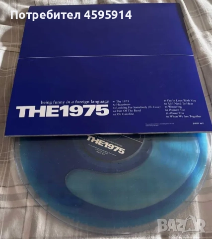 плоча The 1975 - Being Funny In A Foreign Language (Liquid Filled), снимка 2 - Грамофонни плочи - 51947149