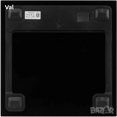 Кантар за тегло дигитален Esperanza, батерия, LCD екран, 180кг., снимка 6 - Електронни везни - 53849921