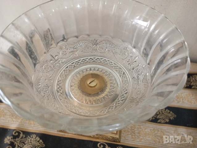 Винтидж купа,фруктиера, снимка 4 - Антикварни и старинни предмети - 52476228