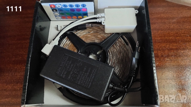 Bluetooth RGB LED комплект, снимка 2 - Лед осветление - 51442457