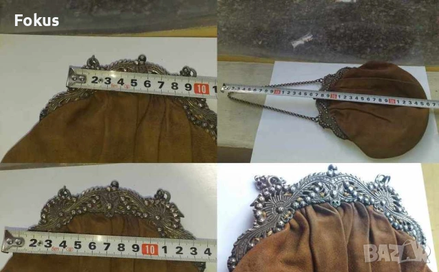 ВЪЗРОЖДЕНСКА СРЕБЪРНА ЧАНТИЧКА НА КОКОНА ЗА НОСИЯ, снимка 9 - Антикварни и старинни предмети - 53525300
