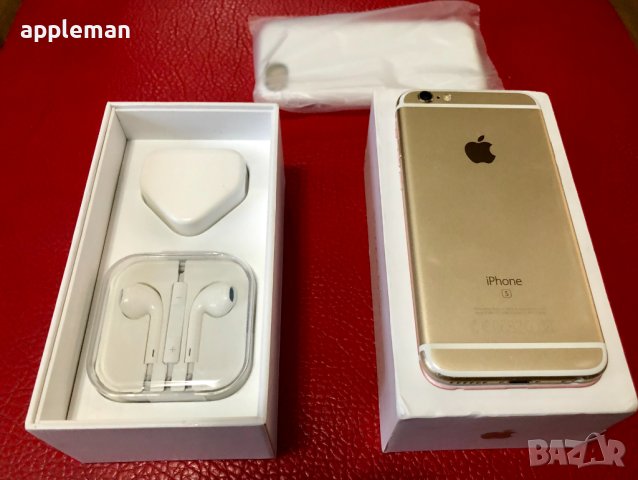 Apple iPhone 6s 32Gb Gold Фабрично отключен, снимка 1 - Apple iPhone - 40589169