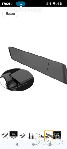 6 комплекта.Мотоциклетно огледало за обратно виждане MT07 MT09 FZ07 FZ09 MT03 MT10

, снимка 4 - Аксесоари и консумативи - 49246863