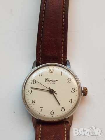 Мъжки часовник Corsar 17 jewels, снимка 5 - Антикварни и старинни предмети - 39155319