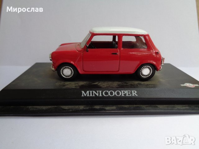DEL PRADO ??? MINI COOPER 1/43 МОДЕЛ КОЛИЧКА ИГРАЧКА