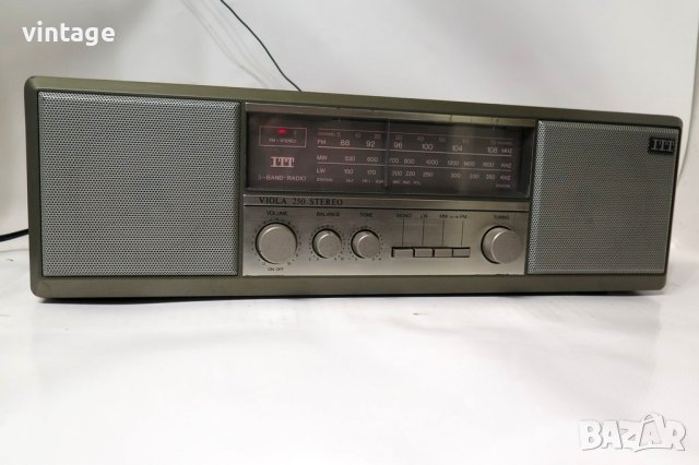 ITT Viola 250, снимка 3 - Радиокасетофони, транзистори - 42571320