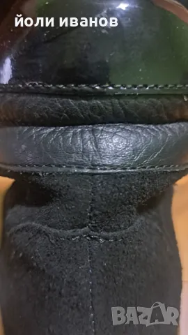 Зимни дамски високи обувки,кожени,шити 41 номер, снимка 7 - Дамски боти - 49361867