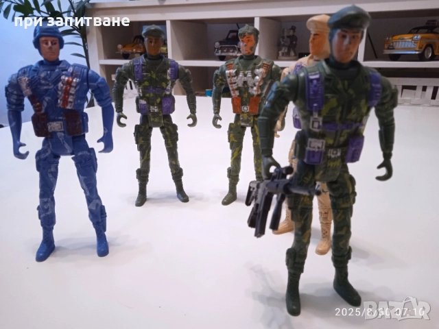 9 бр. фигурки на войници 15 см. и 12 см., снимка 5 - Колекции - 51539920