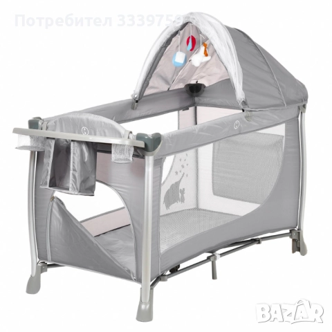 Детска кошара Zizito doris на 2 нива, снимка 2 - Кошарки - 52126131