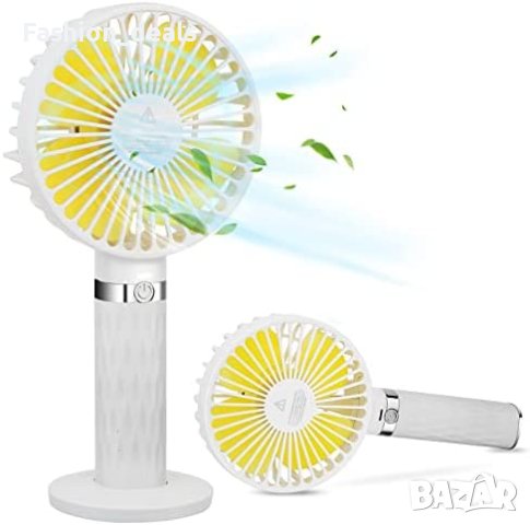 Нов Преносим вентилатор за дом, офис, пътуване къмпинг с USB Акумулаторен 